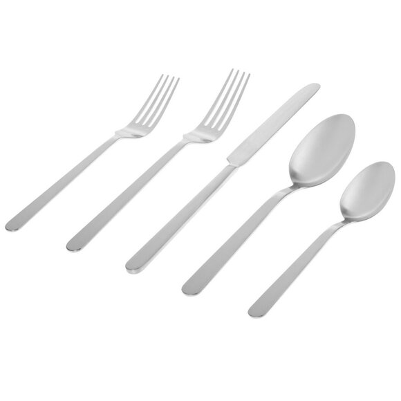 Godinger Lola Matte Stainless Steel 18/10 Stainless Steel 20Pc Flatware Set - Picture 7 of 11